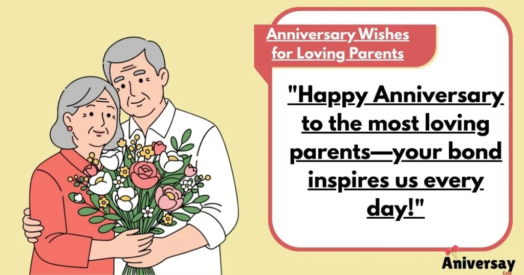 Anniversary Wishes For Loving Parents