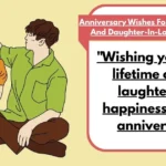 Anniversary Wishes For Son And Daughter In Law