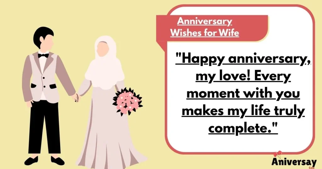 Anniversary Wishes For Wife