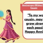 Anniversary Wishes For Cousin