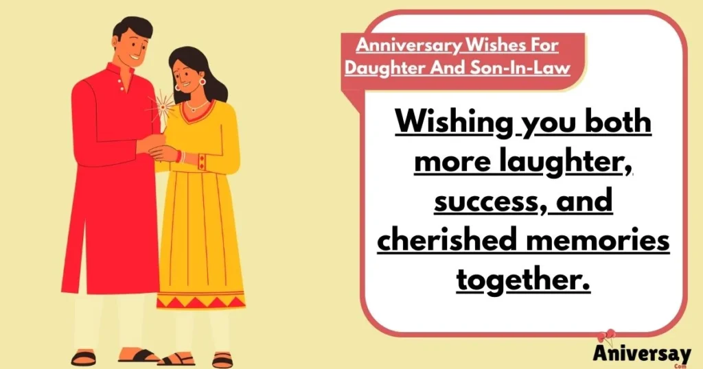 Anniversary Wishes For Daughter And Son In Law
