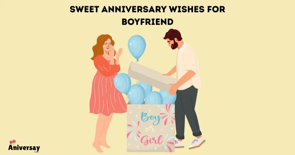 Sweet Anniversary Wishes For Boyfriend
