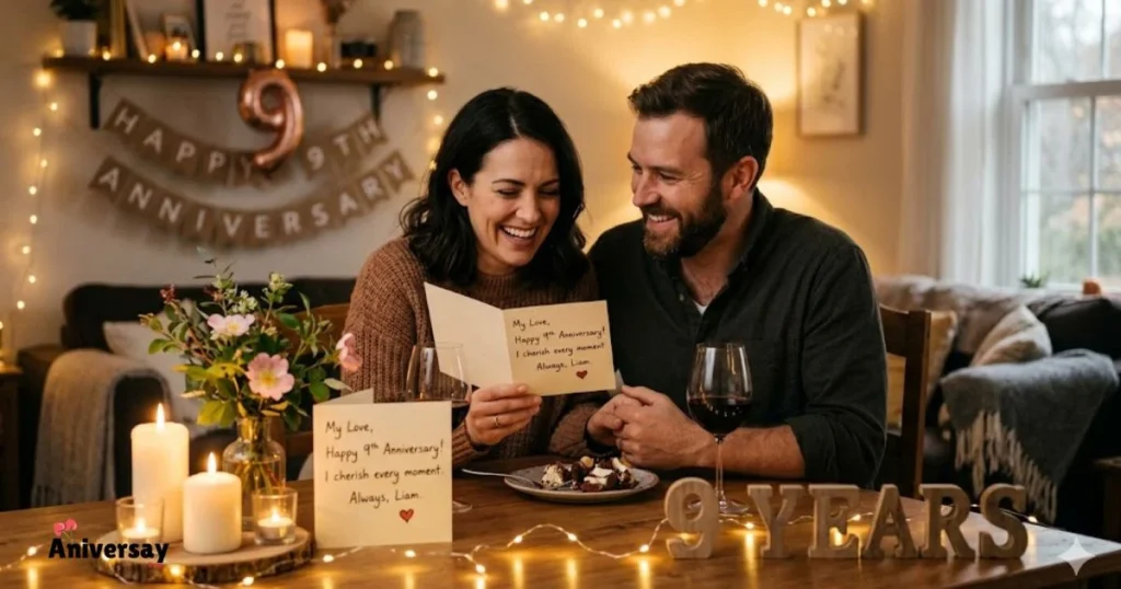 9th Anniversary Love Notes For Him