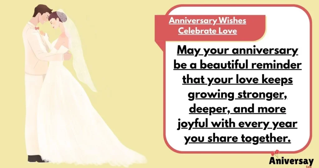 Anniversary Wishes Celebrate Love