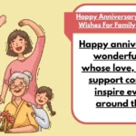 Anniversary Wishes For Family