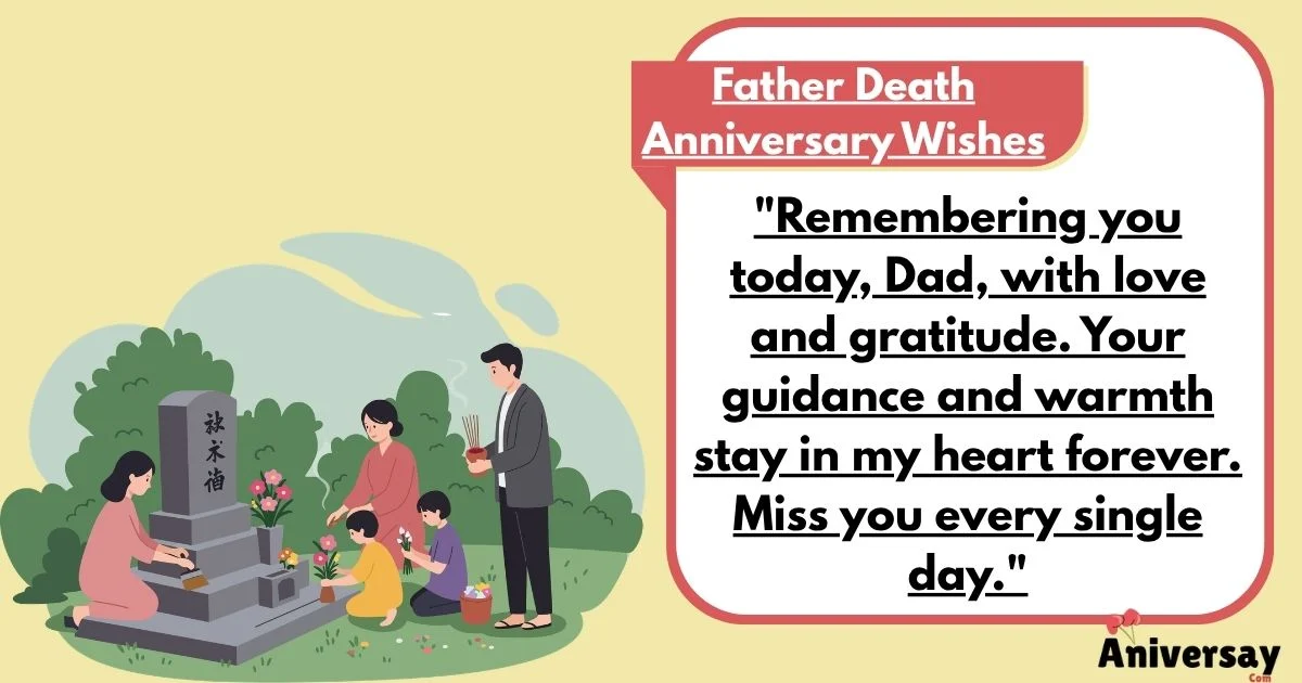 Father Death Anniversary Wishes