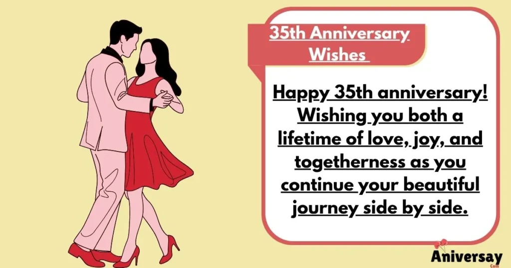 35th Anniversary Wishes