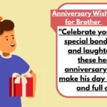 Anniversary Wishes For Brother