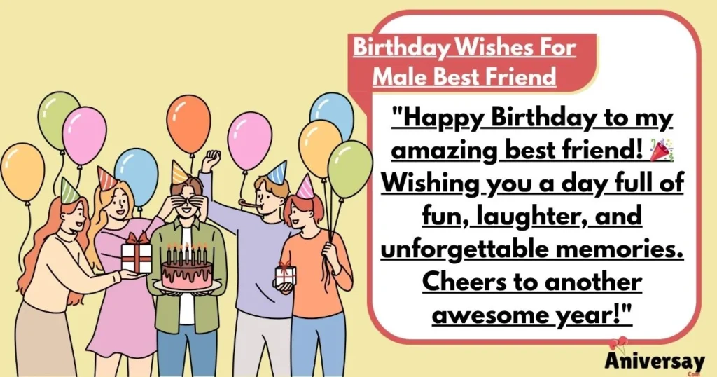 Birthday Wishes For Male Best Friend