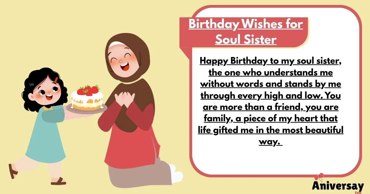 Birthday Wishes For Soul Sister