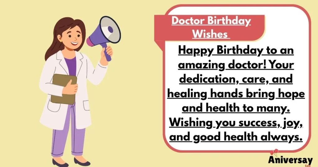 Doctor Birthday Wishes