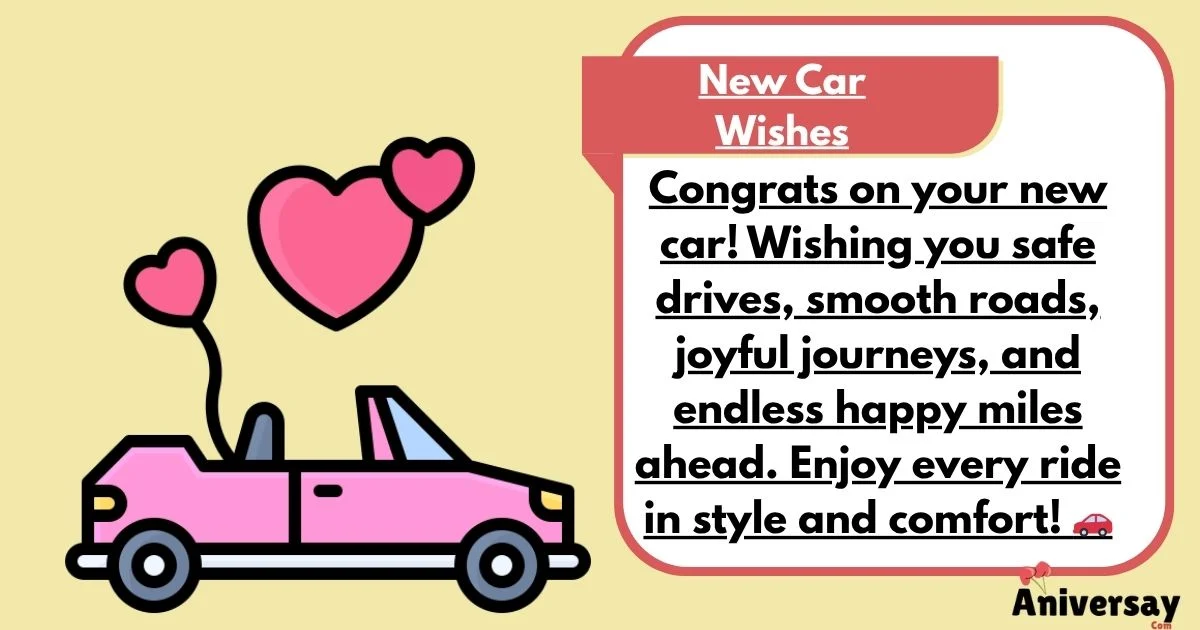 New Car Wishes