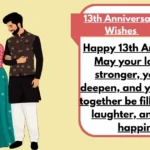 13th Anniversary Wishes
