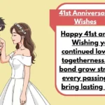 41st Anniversary Wishes
