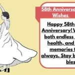 58th Anniversary Wishes