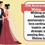 70th Anniversary Wishes