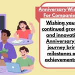 Anniversary Wishes For Companies