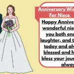 Anniversary Wishes For Niece