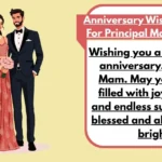 Anniversary Wishes For Principal Mam