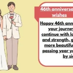 46th Anniversary Wishes