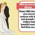 48th Anniversary Wishes