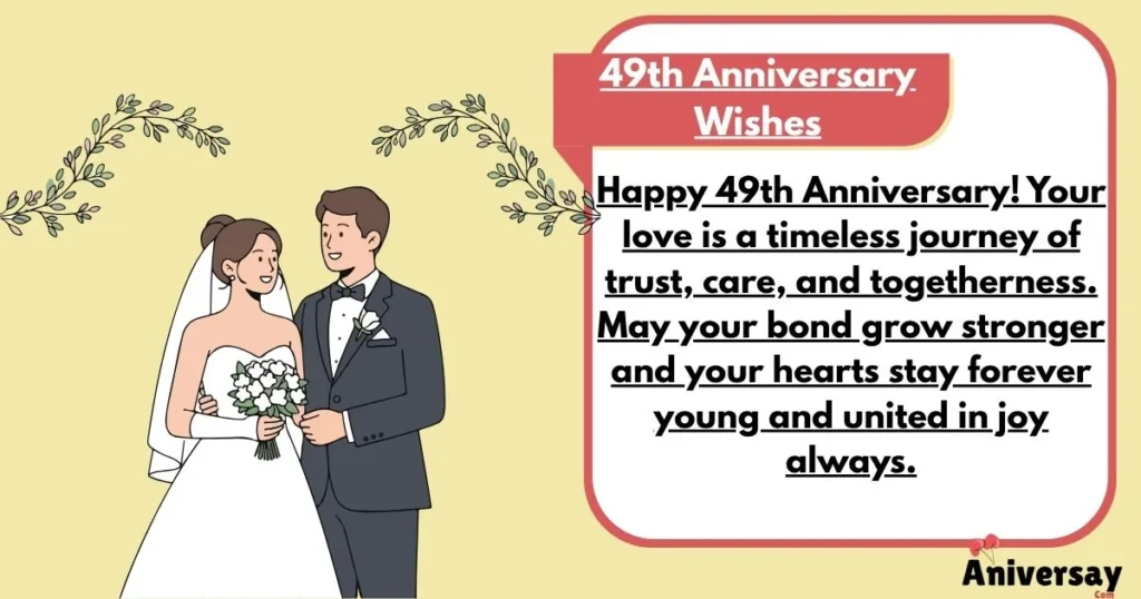 49th Anniversary Wishes