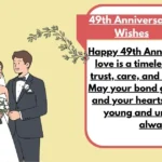49th Anniversary Wishes