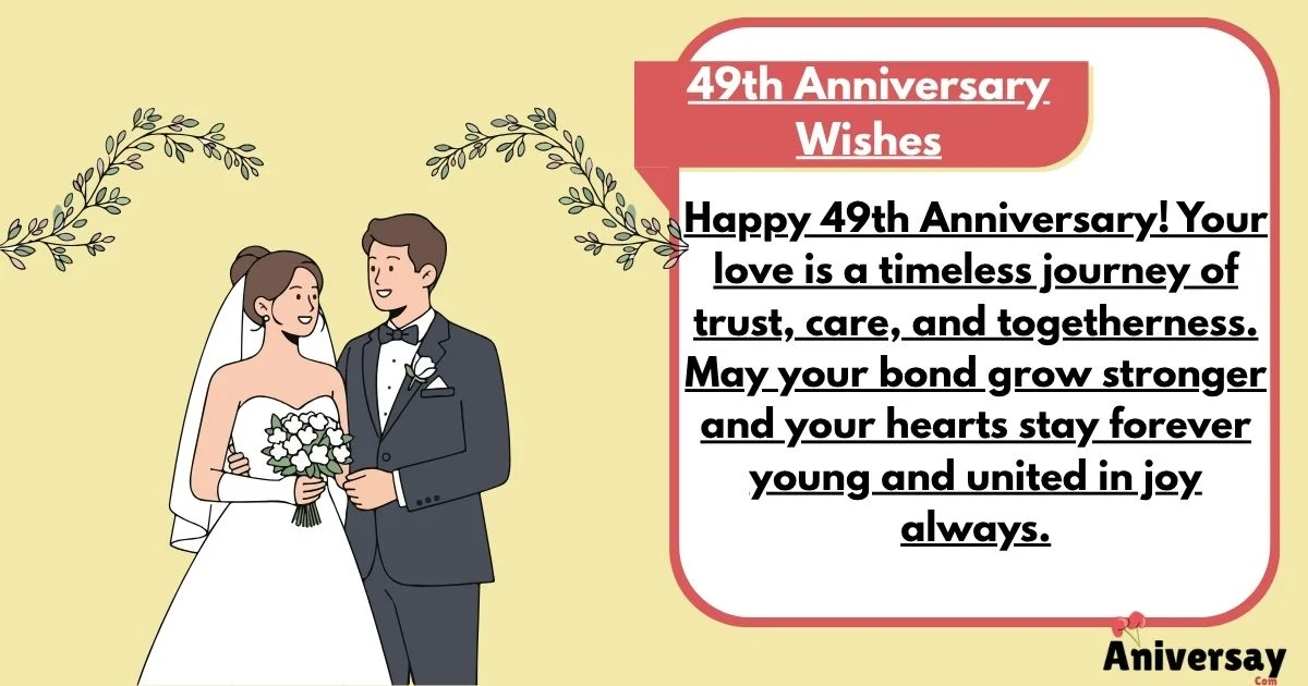 49th Anniversary Wishes