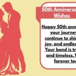 50th Anniversary Wishes