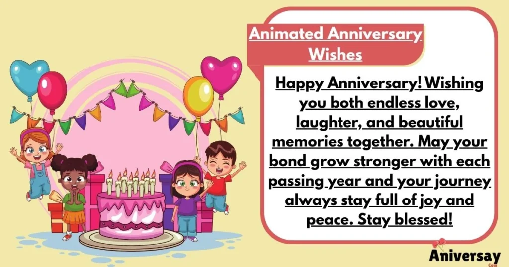 Animated Anniversary Wishes