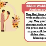 Biblical Wedding Anniversary Wishes
