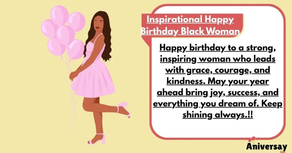 Birthday Black Woman