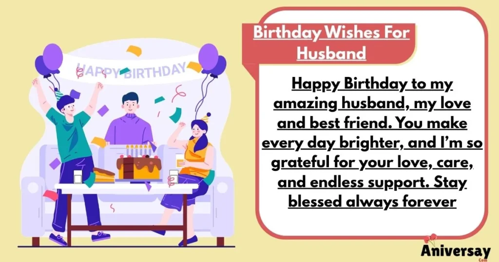 Birthday Wishes For Husband