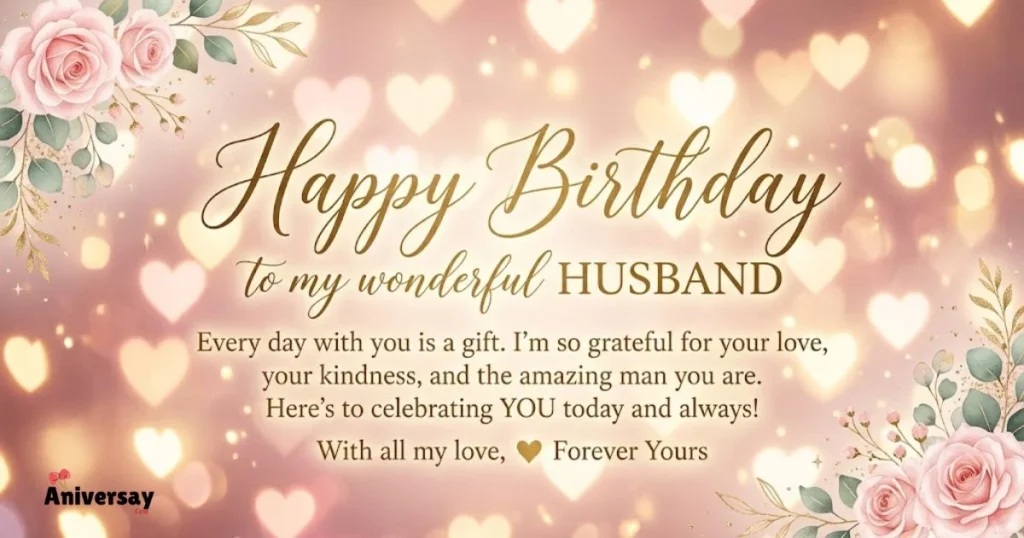 Birthday Wishes For Husband For Facebook Post