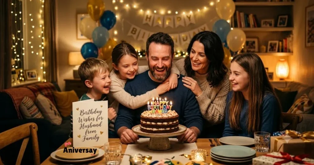 Birthday Wishes For Husband From Family