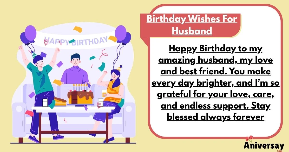Birthday Wishes For Husband