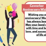 Coworker Anniversary Wishes