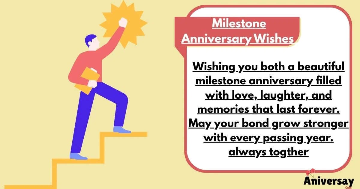 Milestone Anniversary Wishes