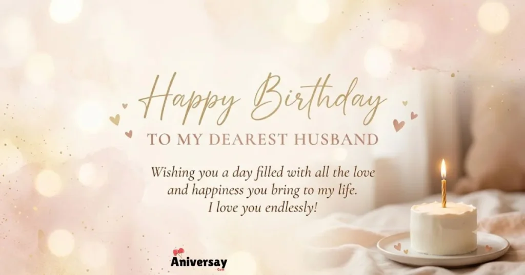 Simple Birthday Wishes For Husband
