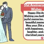 51st Anniversary Wishes